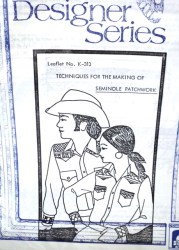 K313 SEMINOLE PATCHWORK TECHNIQUES ON WESTERN SHIRT PATTERN